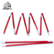 7001 t6 telescopic anodized aluminum alloy tent pole with free sample